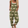 Yara | Wide Sensual Printed Jumpsuit