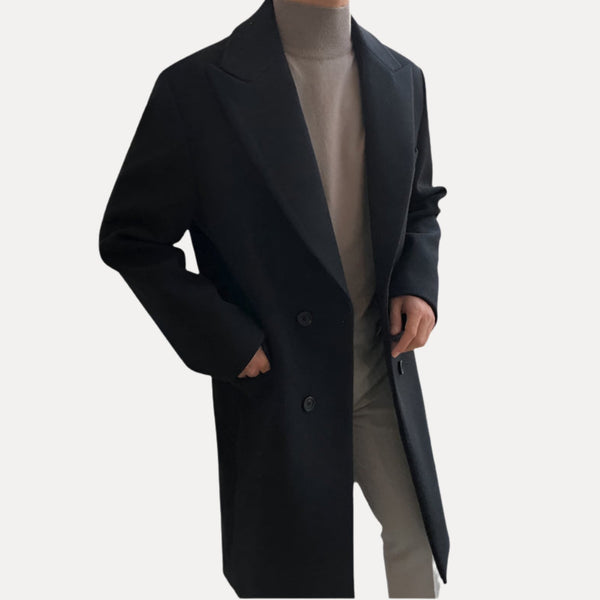 Laurent Monaco · Elegant Double-Breasted Coat