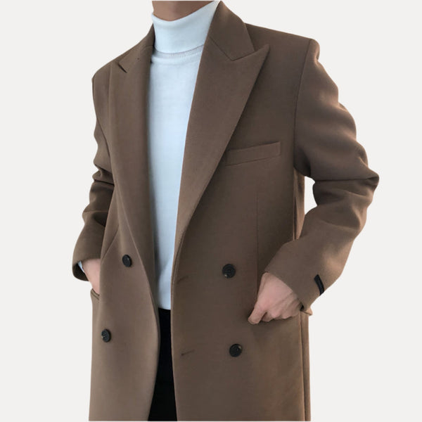 Laurent Monaco · Elegant Double-Breasted Coat