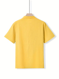Ethan | Men's Elegant Short-Sleeved Shirt