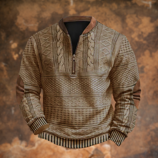 Chris® · Knitted Sweater with Zipper