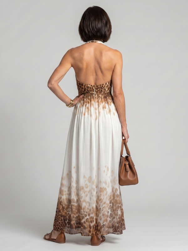 Orlune | White Pleated Midi Dress™