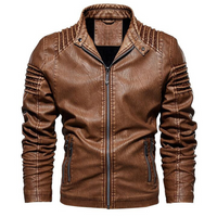 Laurent Monaco · Empire Leather Jacket