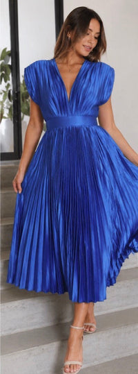 Violet & Grace | Timeless Pleated Midi Dress™