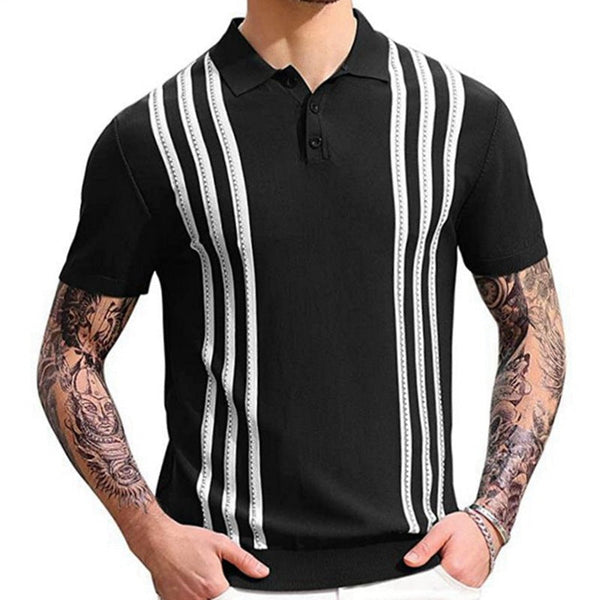Dennis · Casual Striped Polo