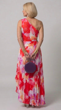 Violet & Grace | One-Shoulder Pleated Dress™
