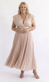 Violet & Grace | Timeless Pleated Midi Dress™