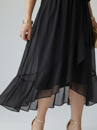 Elric | Lightweight Draped Midi Dress™