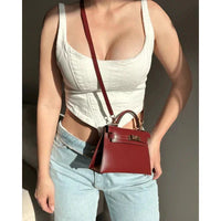 Clara | Handmade Leather Tote Bag