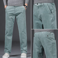 Jacob · Mid-Waist Corduroy Trousers