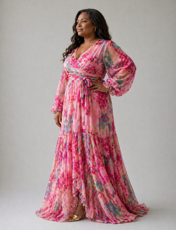 Violet & Grace | Floral Wrap Dress™