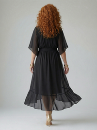 Elric | Lightweight Draped Midi Dress™