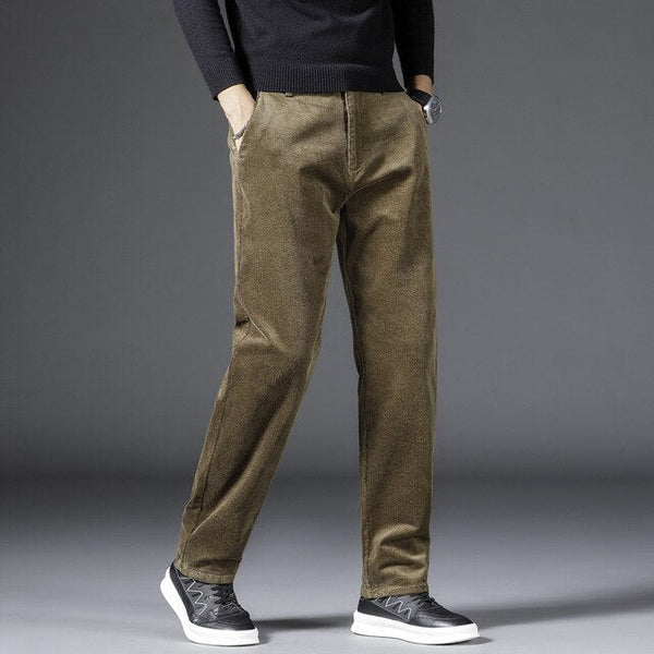 Jacob · Mid-Waist Corduroy Trousers