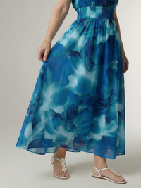 Sylin | Halter Midi Dress with Ruching