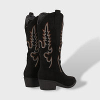 Women's Elegant Suede Cowboy Boots