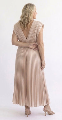 Violet & Grace | Timeless Pleated Midi Dress™