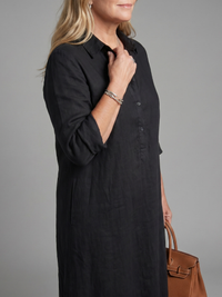 Veronica | Long Sleeve Maxi Dress with Loose Silhouette™
