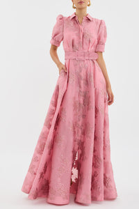 Aria | Short Puff Sleeve Dress™
