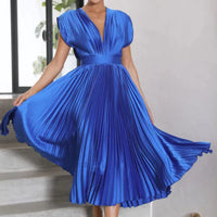 Violet & Grace | Timeless Pleated Midi Dress™