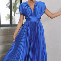 Violet & Grace | Timeless Pleated Midi Dress™