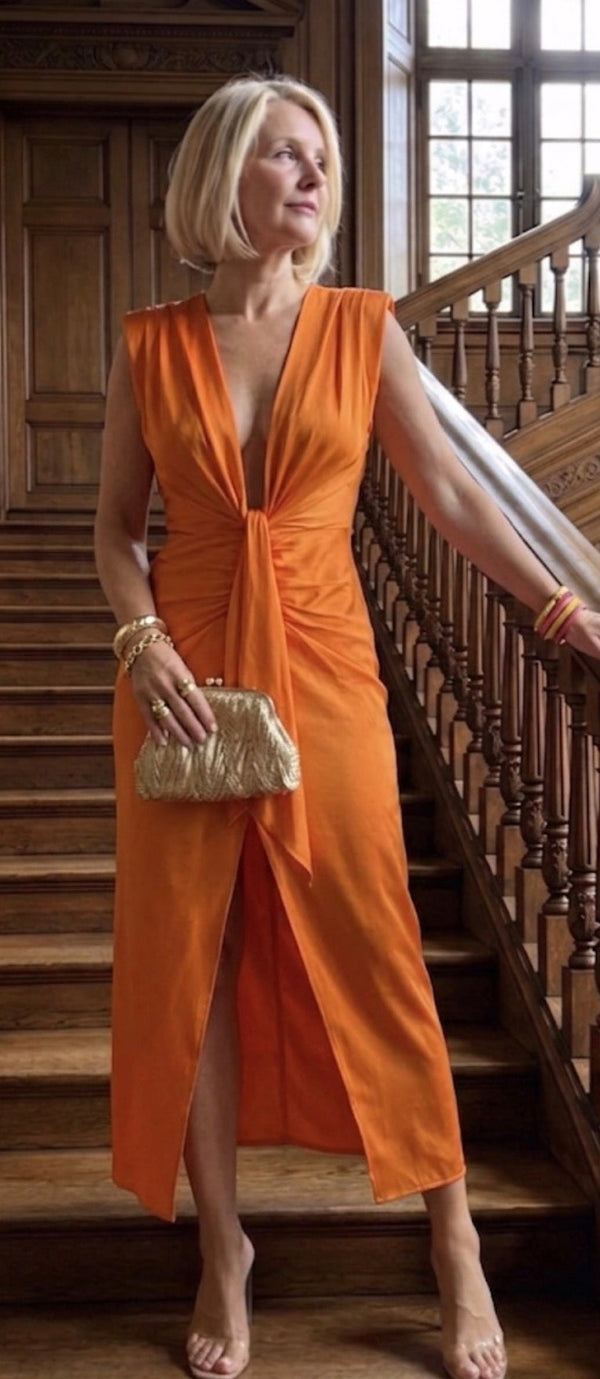 Violet & Grace | Elegant Pleated Dress™