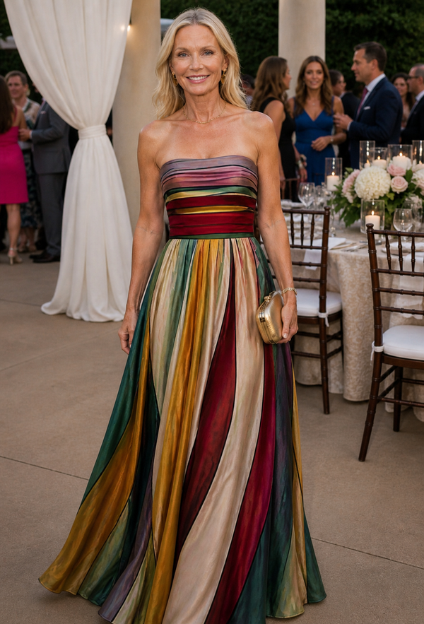 Violet & Grace | Effortless A-line Strapless Dress™
