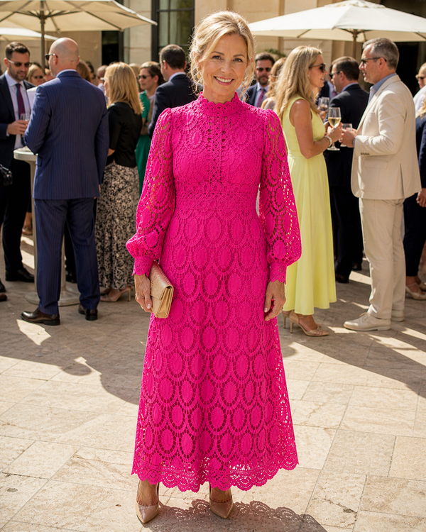 Violet & Grace | Lace Midi Dress™