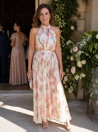 Violet & Grace | Floral Halter Neck Midi Dress™