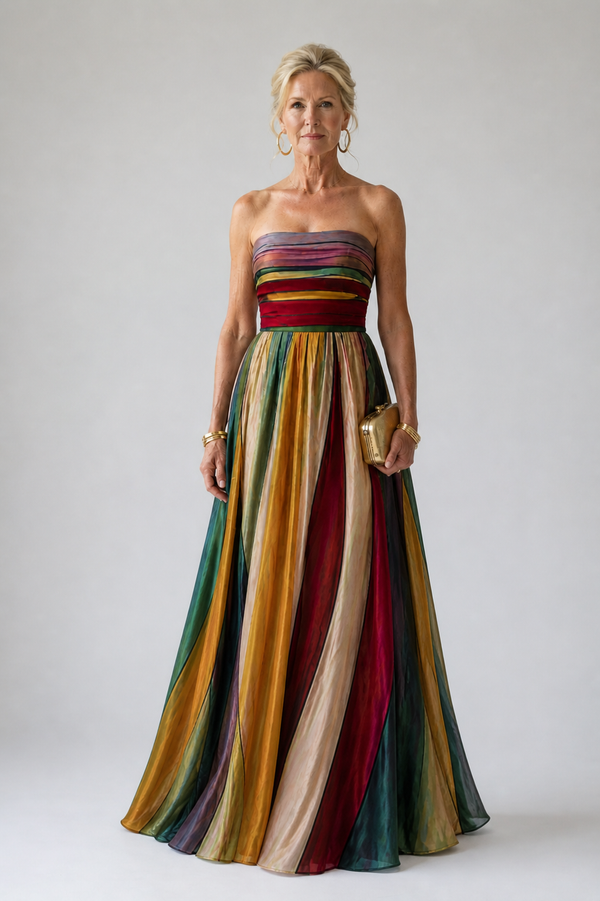 Violet & Grace | Effortless A-line Strapless Dress™