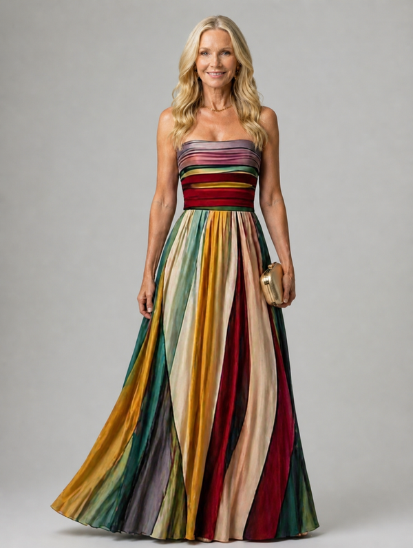 Violet & Grace | Effortless A-line Strapless Dress™