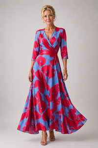 Violet & Grace | Comfy V-Neck Casual Dress™