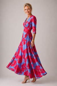 Violet & Grace | Comfy V-Neck Casual Dress™