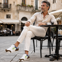Sneakers Giuliano με σόλα πλατφόρμα, λεπτομέρεια σόλας