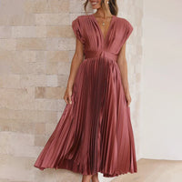 Violet & Grace | Timeless Pleated Midi Dress™