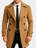 Laurent Monaco · Double-Breasted Wool Coat