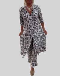 Sarah | Two-Piece Buttoned Set