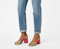 Veronica | Stylish Gold Elegant Women's Pumps
