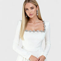 Evelyn | Elegant Glitter Evening Dress™