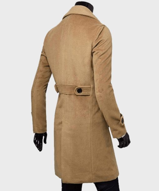 Laurent Monaco · Double-Breasted Wool Coat