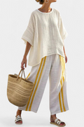 Yellow stripes
