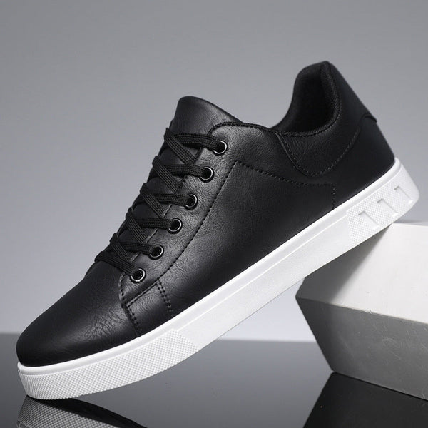 Sneakers Vincenzo από μαλακό γνήσιο δέρμα, πλάγια όψη