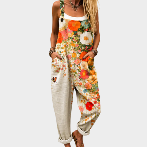 Eleonora | Ethnic loose-fit printed jumpsuit