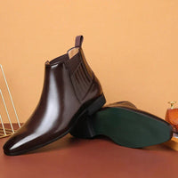 Laurent Monaco · Chic Leather Boots