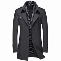 Laurent Monaco · Winter Wool Coat