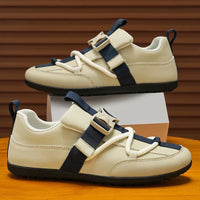 Sneakers Silvio με όψη δέρματος, πλάγια όψη