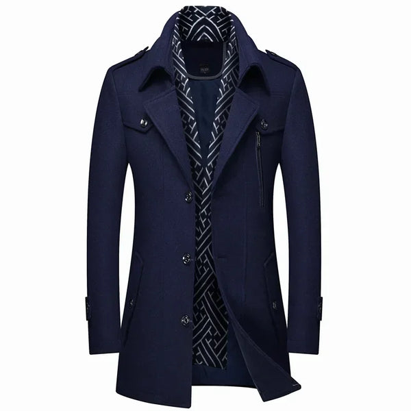 Laurent Monaco · Winter Wool Coat