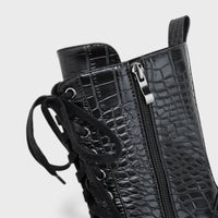 Women's Lace-Up Cowboy Boots