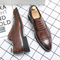 Παπούτσια Oxford Royal Brogue, λεπτομέρεια διατρήσεων medallion