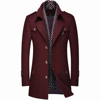 Laurent Monaco · Winter Wool Coat