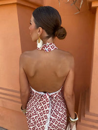 Off-shoulder τοπ του σετ Iglesias, πλάγια όψη
